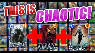 This Is CRAZY! This THANOS RONAN Deck is INSANE in Marvel Snap