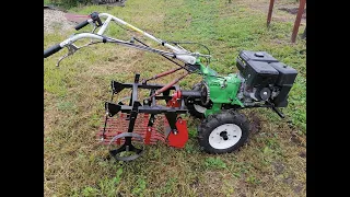 Модернизация (доработка) копалки для мотоблока. Upgrading (revision) potato digger for tillers.