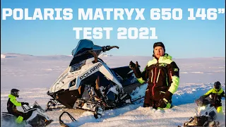 Polaris 650 Swichback Matryx Assault 146 test with eng subtitles