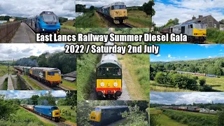 East Lancs Railway Summer Diesel Gala 2022 / Saturday 2nd July