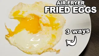 Air Fryer Fried Eggs