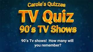 90s TV Show Trivia Quiz : Can You Answer These 30 Questions?