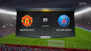 FIFA 15 (2015) - Paris Saint-Germain (PSG) vs Manchester United - Gameplay PC HD