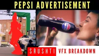 Pepsi Ad Making || Vfx Break Down || International Commercials || CGI || Srushti Vfx