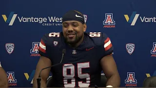 Arizona Football Press Conference - Malachi Riley, Roberto Miranda, Noah Fifita