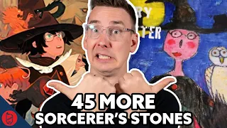 Reacting to 45 MORE Sorcerer's Stone Covers | Harry Potter Film Theory