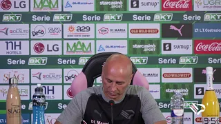 conferenza di corini  pre partita Ascoli Palermo