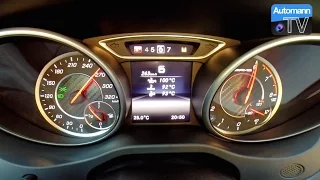 Performmaster A45 FL (410hp) - 0-284 km/h RACE START (60FPS)