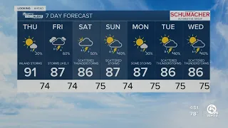 First Alert Weather Forecast for Morning of Thursday, May 19, 2022