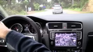 Volkswagen Golf GTI (2013). Ajustes. Modo "Individual" y sonido del motor por carretera | km77.com