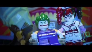 The Joker on the couch and Superman on the news scene | The Lego Batman Movie