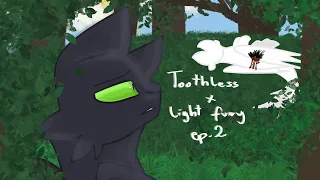 Toothless x Light Fury ep.2 // remake