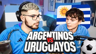 ¿EL ARGENTINO ES SOBERBIO? "EL URUGUAYO ODIA AL ARGENTINO POR LA COPA DEL MUNDO" ft Guille Futbol.​