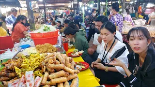 Cambodia Delicious Food - Dessert, Spring Rolls, Noodles, Grilled Steak & Frog, Meat Skewers