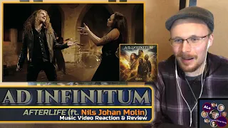 Reaction to...AD INFINITUM: AFTERLIFE (ft. Nils Johan Molin) Music Video (with Lyrics)