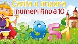 Canta e impara i numeri fino al 10 - Canzoni per bambini @Mela_Educational