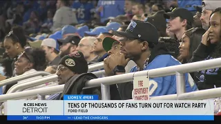 Detroit Lions fans hopeful for future after loss in NFC championship game