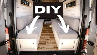 DIY CAMPER VAN BED (Convertible)