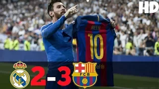 Real Madrid vs Barcelona 2-3 Highlights & Goals - 29 July 2017 HD