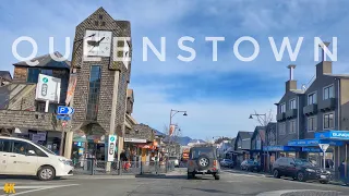 Queenstown Driving Tour Winter 2023 4K | Queenstown City Centre | New Zealand Walking Tour