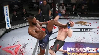 ДИКАЯ БОЙНЯ в МИРОВОМ ТОП 10 UFC 3 RANKED ЛУЧШИЕ НОКАУТЫ ЗДЕСЬ!