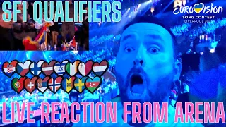 SF1 Qualifers LIVE Reaction from the Arena! Eurovision 2023