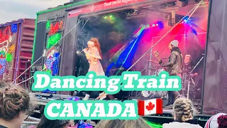 CANADA PACIFIC HOLIDAY TRAIN🇨🇦#2023 #canada #vlogs#asmr