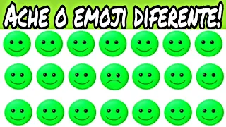 qual é o emoji diferente   encontre o emoji diferente em 30 segundos! encontra o diferente #53