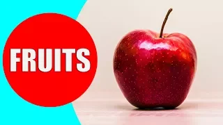 FRUITS for Kids to Learn - Fruit Names for Children, Toddlers, Preschoolers in English