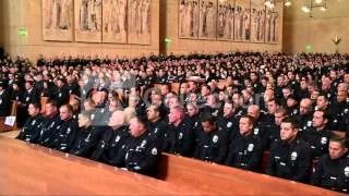 CA: LAPD OFFICER FUNERAL