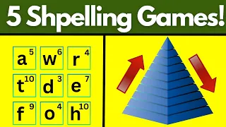 Top 5 (no-prep) Spelling Games Part 1 | Fun Spelling Activities!