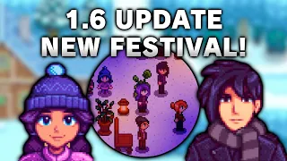 New FESTIVAL Revealed! - Stardew Valley 1.6 Update News