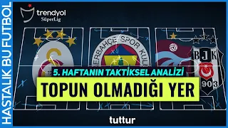TOPUN OLMADIĞI YER | Trendyol Süper Lig 5. Hafta Taktiksel Analiz