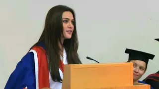 PREITY ZINTA receives an Honorary Doctorate from the University of East London.