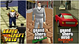 I Played 2D GTA Games in 3D [GTA 1,LONDON,2,ADVANCE,CTW]