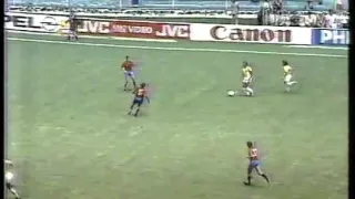 1986 World Cup .. Brazil - Spain 1-0