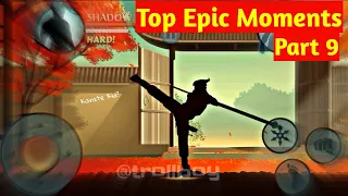 Top Epic Moments in Shadow Fight 2 Part 9 | troll Boy