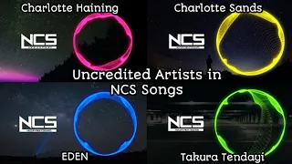 Uncredited artists on NCS