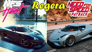 SBS Comparison of Koenigsegg Regera in NFS Payback and HEAT