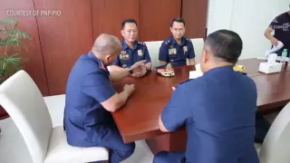 PNP Chief Ronald dela Rosa meets with 3 generals linked to illegal drug trade