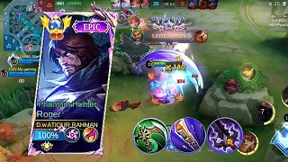 ROGER NEW META DAMAGE BUILD🔥 ROGER BEST BUILD 2024!🔥 #mlbb #mobilelegends #rogermlbb