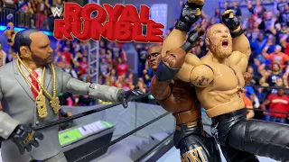 BROCK LESNAR VS LASHLEY WWE ROYAL RUMBLE 2022 MATCH FINISH ANIMATION