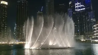 Dubai Fountain show (Michael Jackson - Thriller)