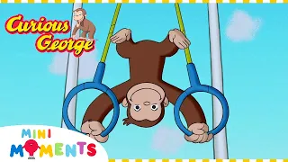 Curious George Does Gymnastics | Curious George | Mini Moments