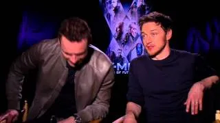 X-Men: Days of Future Past Interviews with Michael Fassbender, James McAvoy