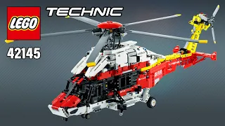 LEGO® Technic™ Airbus H175 Rescue Helicopter (42145)[2001 pcs] Building Instructions | TBB