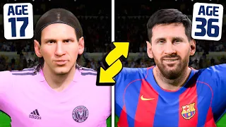 I Put Messi's Career in Reverse