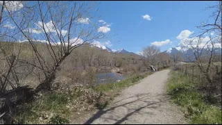 Virtual River Trail Run - HD 4 miles, 40 minutes, 160 bpm music