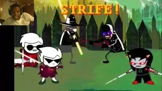 Homestuck: [4/6/16] [S] Collide. (EoA6) (Knight of Heart Reaction)