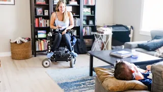 Hannah Drives Shane’s Wheelchair / Squirmy and Grubs